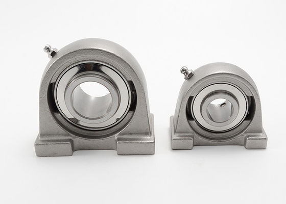 짧은 다리 SUCPW201을 지니는 440c 420 탭 토대 필로형 블럭 베어링 재윤활성 말 탄 공